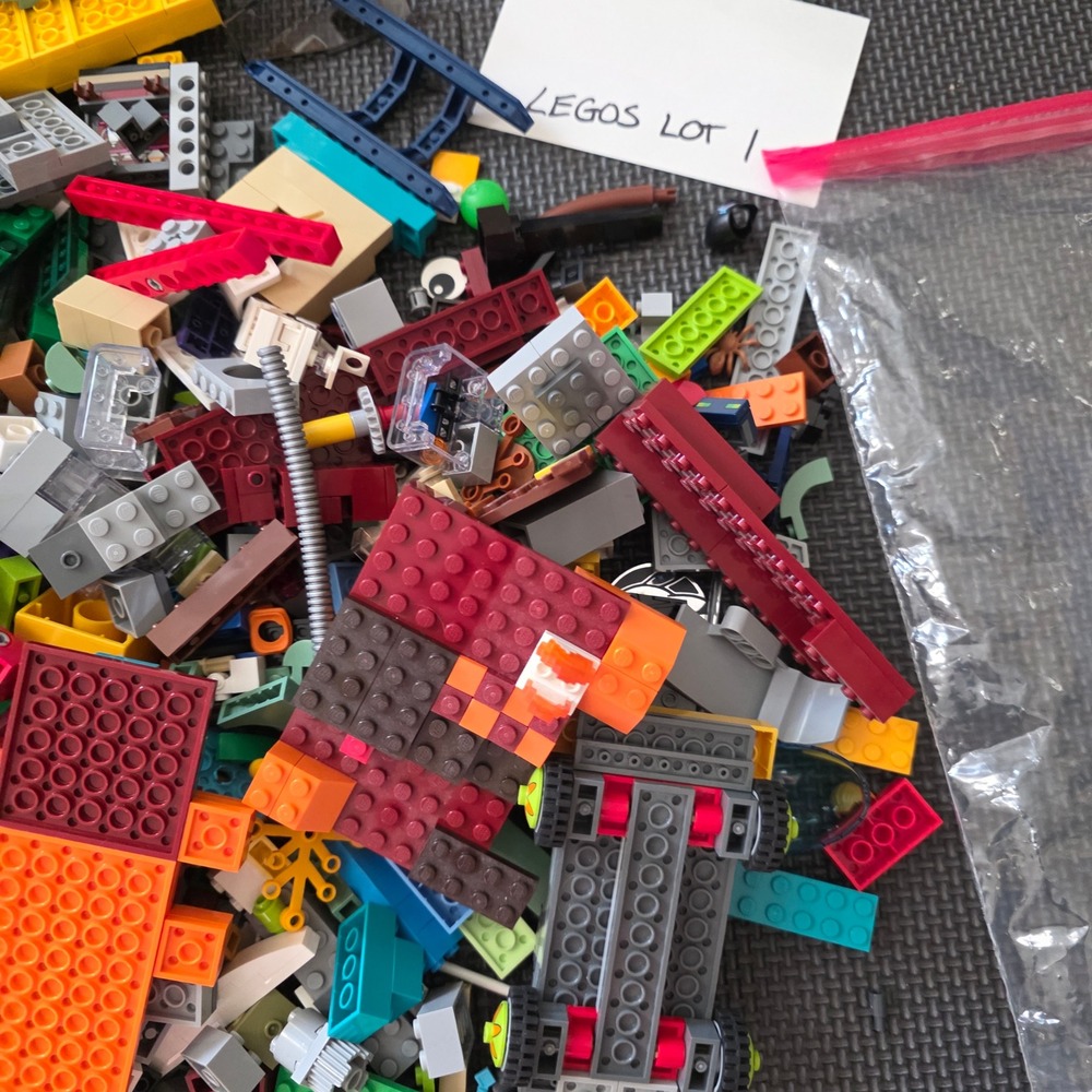 LEGO Bulk Lot 8lb Mixed Bricks Plates Specialty Pieces Minecraft Scooby Doo - Picture 6 of 12